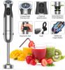 KOIOS Immersion Hand Blender, 5-in-1 Hand Blender with Entire Stainless Steel Blender Shaft