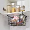 Oceanstar Stackable Metal Wire Storage Basket Set