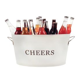 Cheers Galvanized Metal Tub by TwineÂ®