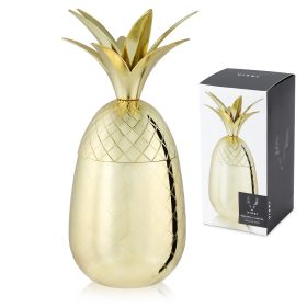 16oz Gold Pineapple Tumbler by ViskiÂ®