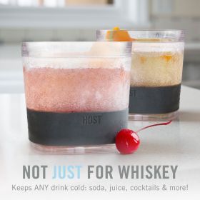 Whiskey FREEZEâ„¢ (set of 2) in Wood by HOSTÂ®